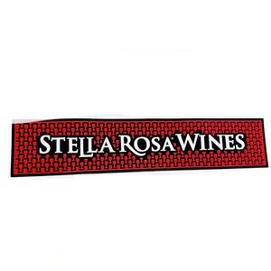 NEW! Stella Rosa Wine Non-split Rubber Bar Mat, home bar, cocktail lover